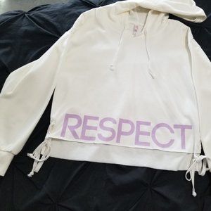 RESPECT hoodie NWOT